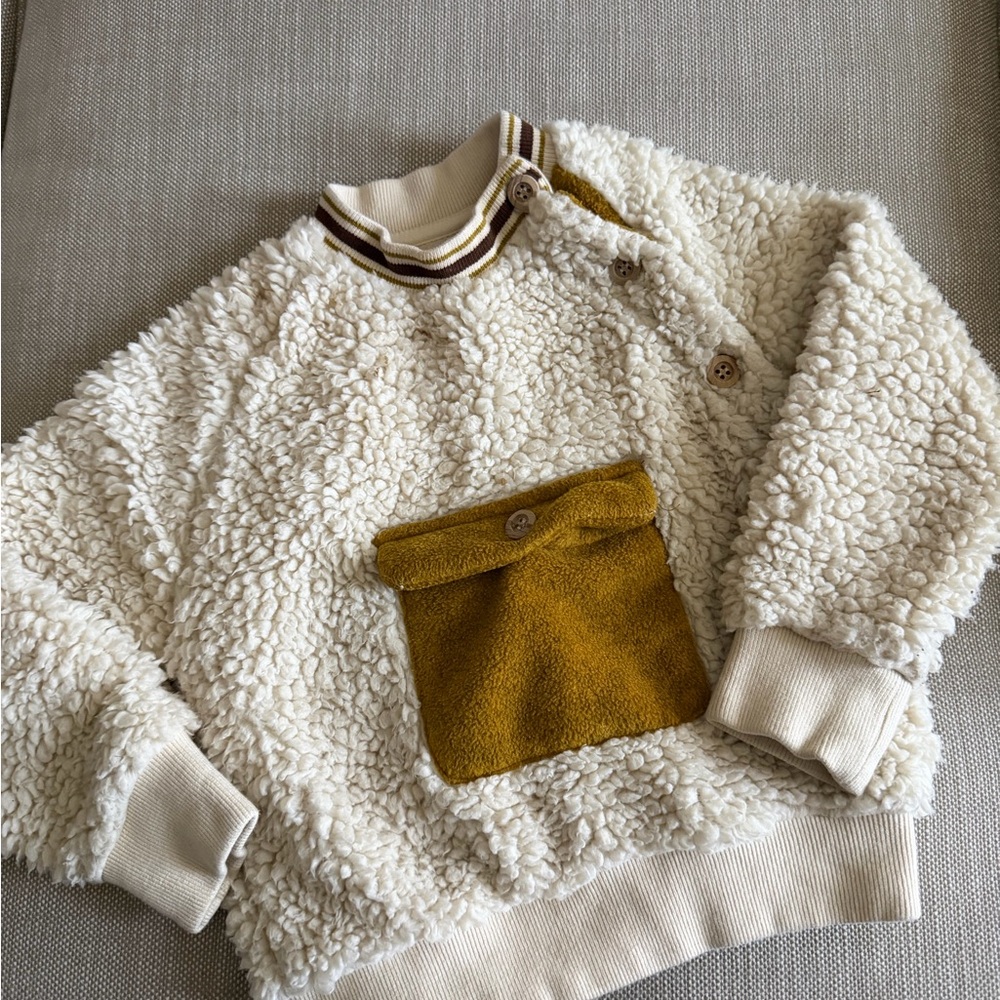 Fin & Vince Sherpa sweatshirt